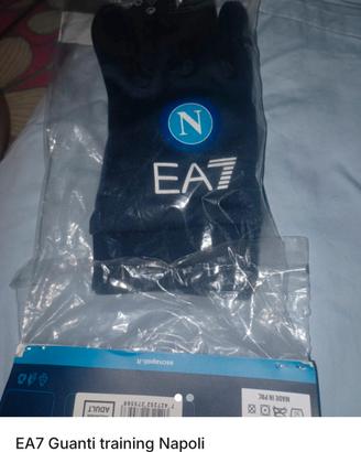 Guanti invernali SscNapoli for Ea7
