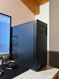 PC FISSO CON SCATOLA ORIGINALE