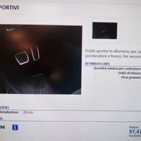 PEDALI SPORTIVI 52155898 ALFA TONALE