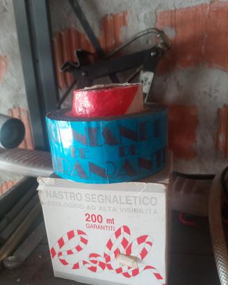  Nastri plastica per recinzioni 