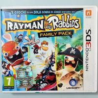 RAYMAN AND RABBITS FAMILY PACK  x Nintendo 3DS
