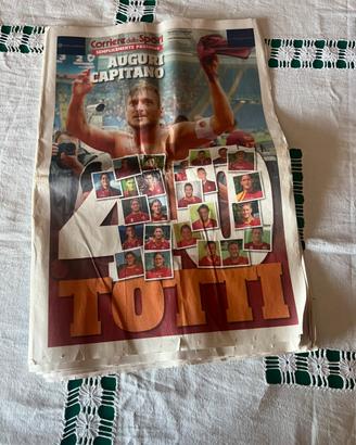 Corriere dello sport auguri capitano