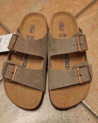 Birkenstock Arizona Soft Footbed Taupe - Taglia 36