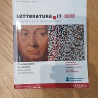 librio di italiano "Letteratura. it"