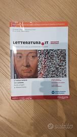 librio di italiano "Letteratura. it"