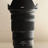 NIKON 24-120  Z  F4 NUOVO DA KIT