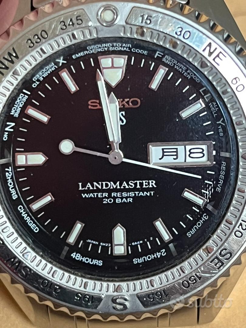 Seiko Landmaster SBBW005 5M23-6A20 1993 - Abbigliamento e
