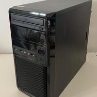 PC DESKTOP FISSO, INTEL i3 6100 3,7GHz, 8GB DDR3