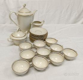 Servizio da caffè 10tazze Seltmann Weiden  oro 500
