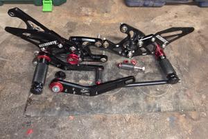pedane arretrate honda cbr 1000 2008 2016