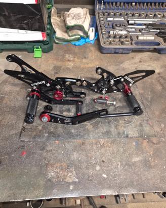 pedane arretrate honda cbr 1000 2008 2016
