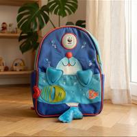 Affenzahn, zainetto foca, bambini, WWF, blu