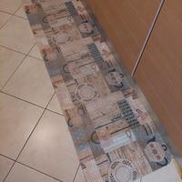 Tappetto 50x180 cm in PVC con fondo 
