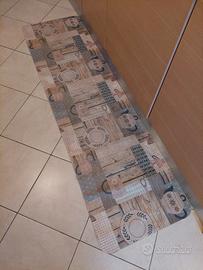 Tappetto 50x180 cm in PVC con fondo 