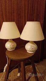 Coppia di lampade 