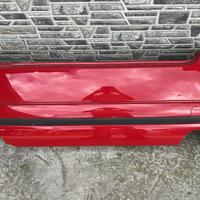 paraurto anteriore e posteriore fiat 500 rosso