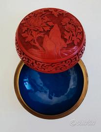 Portagioie in cinabro 