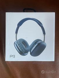 Cuffie P9 Wireless Blu NUOVE