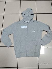 Felpa full zip con cappuccio 14 anni Lotto 