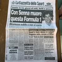 Gazzetta 3 maggio 1994 originale Ayrton Senna