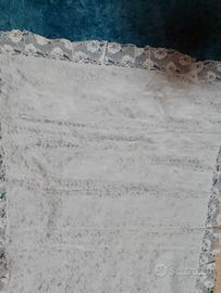 copriletto da culla,in pizzo