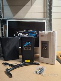 Compressore pneumatici portatile ricaricabile 