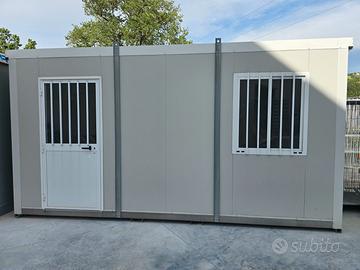 Box Prefabbricato Coibentato Monoblocco 6 m x 2 m
