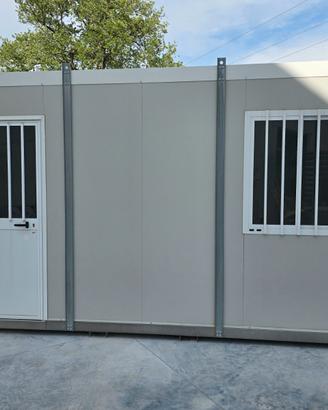 Box Prefabbricato Coibentato Monoblocco 6 m x 2 m