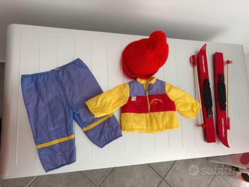 Sebino Cicciobello Sci vestito e accessori