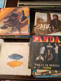 100 pezzi di dischi 45 giri vinile da collezione