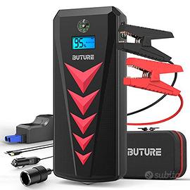 AVVIATORE EMERGENZA 2000A 22000mAh BATTERIE MOTORI