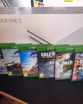 Xbox One S 1TB | 7 giochi fisici