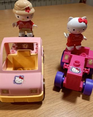 Costruzioni Hello Kitty Unico jeep safari+trattore
