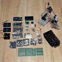 lotto Arduino, elegoo, braccio, cingoli, sensori