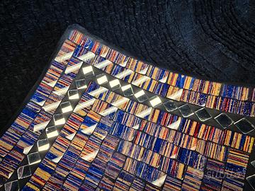 Centro tavola svuotatasche ceramica e mosaico