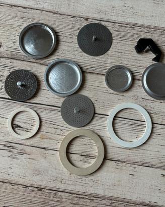 Filtri e guarnizioni per moka