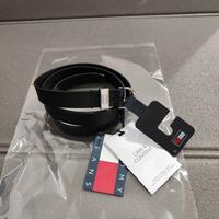 Tommy Jeans cintura originale pelle taglia 75 cm
