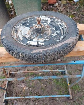 Ruota antica anteriore motocarro – cerchio 33 cm