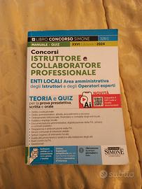 Libro Concorso Istruttore Amministrativo 
