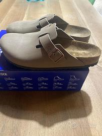Birkenstock Boston 43 Pelle Oliata Tobacco Brown