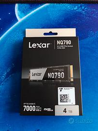 SSD interno NVMe 4TB Lexar NQ790 Gen 4 7000 MB/s