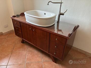 Mobile bagno in stile mid-century anni 50/60