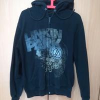 Felpa con Cerniera e Cappuccio dei Linkin Park (M)
