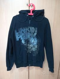 Felpa con Cerniera e Cappuccio dei Linkin Park (M)