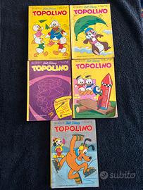 Lotto 5 Fumetti Topolino Vintage (1975)