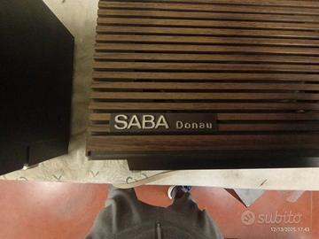 Radio SABA DONAU F vintage,perfetta e funzionante.