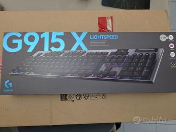 tastiera logitech g915x lightspeed nuova