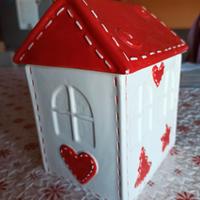 Casetta decorazione natalizia