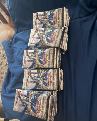 Carte yu gi oh 100 pacchi chiusi piu altri aperti
