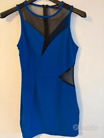Abito corto blu elettrico Tally Weijl